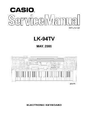 Service manual Casio LK-94TV ― Manual-Shop.ru