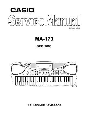 Service manual Casio MA-170 ― Manual-Shop.ru