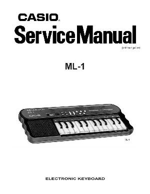 Service manual Casio ML-1 ― Manual-Shop.ru