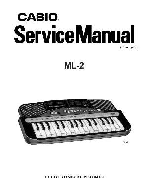 Service manual Casio ML-2 ― Manual-Shop.ru