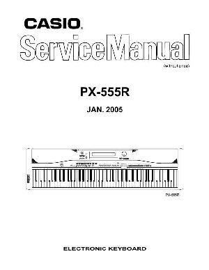 Service manual Casio PX-555R ― Manual-Shop.ru