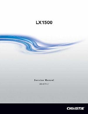 Service manual Christie LX-1500 ― Manual-Shop.ru
