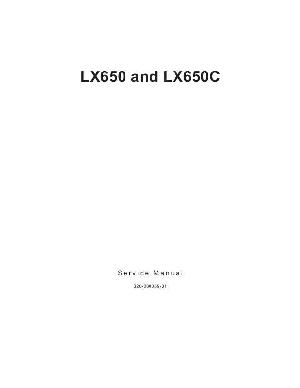 Service manual Christie LX-650, LX-650C ― Manual-Shop.ru