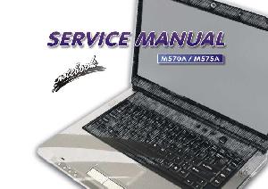 Схема CLEVO M570A, M575A, SAGER, NP5270, 764 ― Manual-Shop.ru