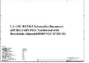 Schematic Compal LA-1381 ― Manual-Shop.ru