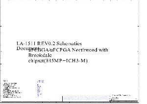 Schematic COMPAL LA-1511 ― Manual-Shop.ru