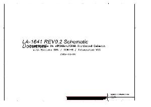 Schematic Compal LA-1641 ― Manual-Shop.ru