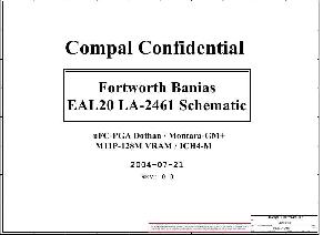 Schematic Compal LA-2461 ― Manual-Shop.ru