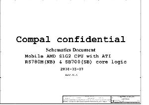 Schematic Compaq CQ40 AMD COMPAL LA-4111P ― Manual-Shop.ru