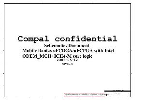 Schematic Compaq NX7000 COMPAL LA-1701 ― Manual-Shop.ru