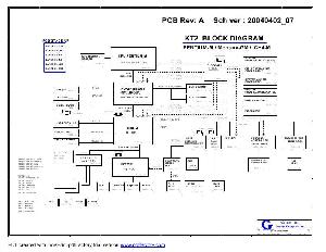 Schematic Compaq PRESARIO 2200, KT2 ― Manual-Shop.ru