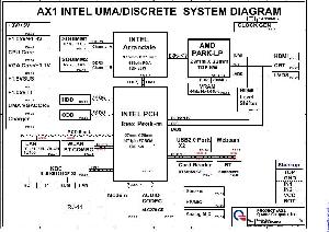 Schematic Compaq Presario CQ42 QUANTA AX1 ― Manual-Shop.ru