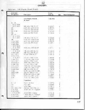 Service manual Crown PSA2 ― Manual-Shop.ru