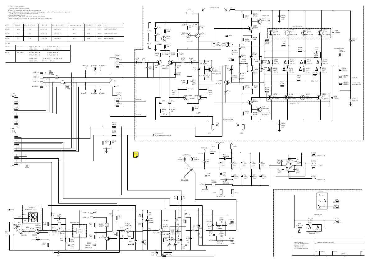 Wiring Diagram Xls402 Wiring Diagram and Schematics Source · Crown Xls 602 Schematic Wiring Diagram Simonand