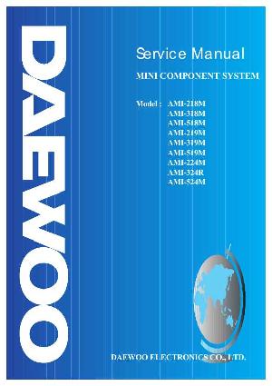 Service manual Daewoo AMI-218, AMI-318, AMI-518, AMI-219, AMI-319, AMI-519, AMI-224, AMI-324, AMI-524 ― Manual-Shop.ru