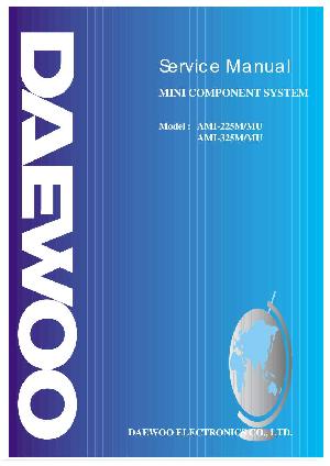 Service manual Daewoo AMI-225M, AMI-325M/MU ― Manual-Shop.ru