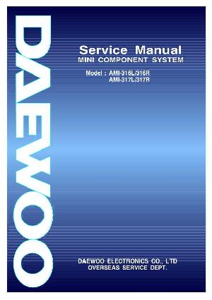 Service manual Daewoo AMI-316, AMI-317 ― Manual-Shop.ru