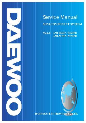 Service manual Daewoo AMI-516DP, AMI-517DP ― Manual-Shop.ru
