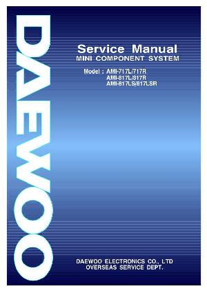 Service manual Daewoo AMI-717LR, AMI-817L/R, AMI-817LS, AMI-817LSR ― Manual-Shop.ru