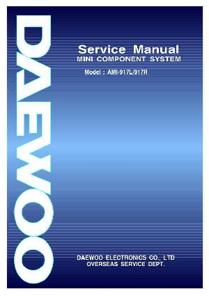 Service manual Daewoo AMI-917 ― Manual-Shop.ru