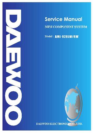 Service manual Daewoo AMI-926LW, AMI-926RW ― Manual-Shop.ru