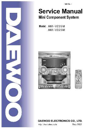 Service manual Daewoo AMI-V225M, AMI-V325M ― Manual-Shop.ru