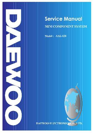 Service manual Daewoo AXL-128 ― Manual-Shop.ru