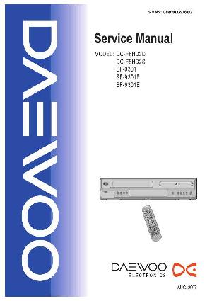 Service manual Daewoo DC-F8HD2D ― Manual-Shop.ru