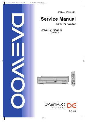Service manual Daewoo DF-K34D2A ― Manual-Shop.ru