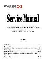 Service manual Daewoo DPC-7800NT