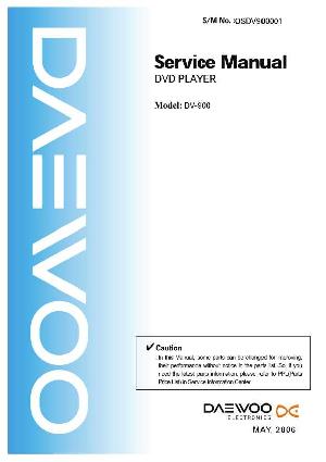 Service manual Daewoo DV-900 ― Manual-Shop.ru
