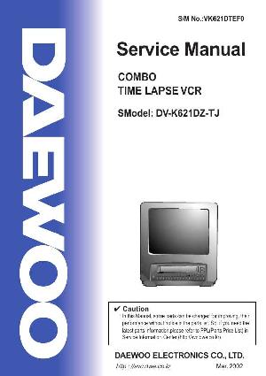 Сервисная инструкция Daewoo DV-K621DZ ― Manual-Shop.ru