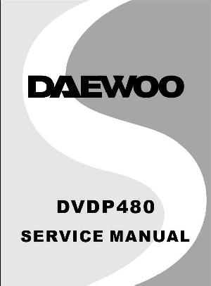 Сервисная инструкция Daewoo DVD-P480 ― Manual-Shop.ru