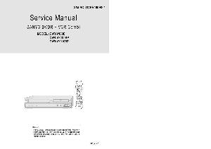 Service manual Daewoo DVR-V100E, DVR-VX100SP, DVR-VX110SP ― Manual-Shop.ru