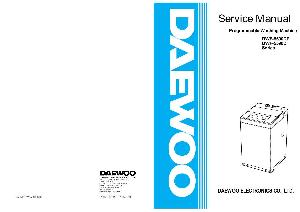 Сервисная инструкция Daewoo DWF-5590D ― Manual-Shop.ru