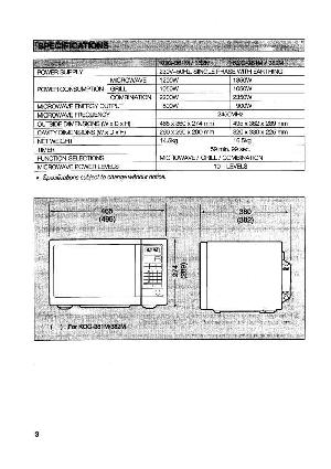 Сервисная инструкция Daewoo KOG-361M, KOG-362M ― Manual-Shop.ru