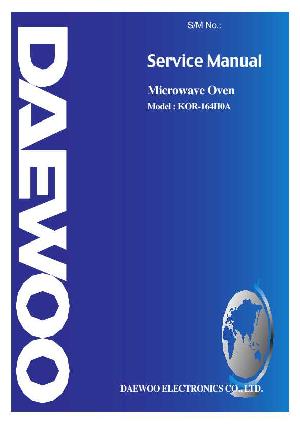 Service manual Daewoo KOR-164H ― Manual-Shop.ru