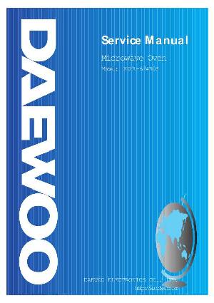 Сервисная инструкция Daewoo KOR-634R0S ― Manual-Shop.ru