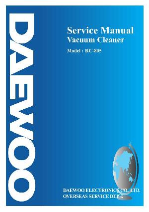 Service manual Daewoo RC-805 ― Manual-Shop.ru