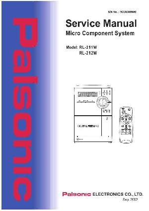 Сервисная инструкция Daewoo RL-211W, RL-212W ― Manual-Shop.ru