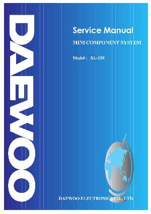 Service manual Daewoo XL-118 ― Manual-Shop.ru