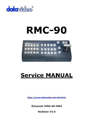 Service manual Datavideo RMC-90 ― Manual-Shop.ru