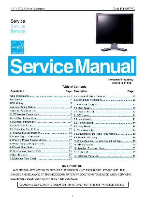 Service manual Dell E178FPC ― Manual-Shop.ru