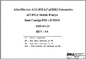 Schematic DELL INSPIRON 1440 ALBA INTEL ― Manual-Shop.ru