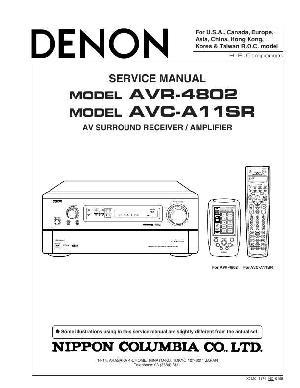 Service manual Denon AVC-A11SR ― Manual-Shop.ru