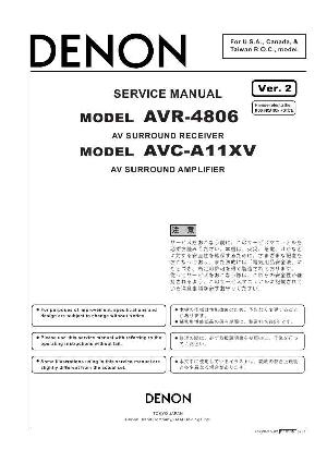 Service manual Denon AVC-A11XV ― Manual-Shop.ru