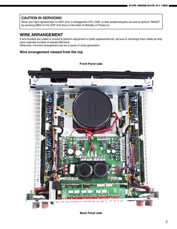 Service Manual Denon Avr 4802 Manual Shop Ru
