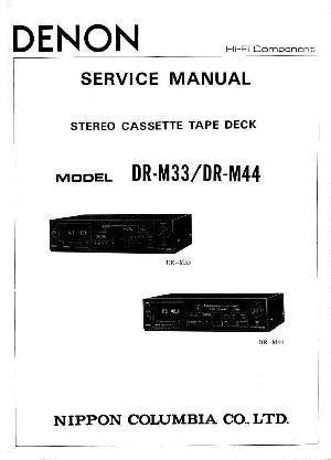 Сервисная инструкция Denon DRA-1025R, DRA-825R DE ― Manual-Shop.ru
