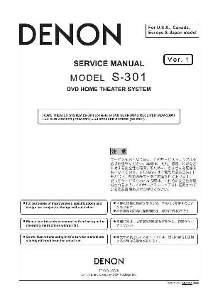 Service manual Denon S-301 ― Manual-Shop.ru