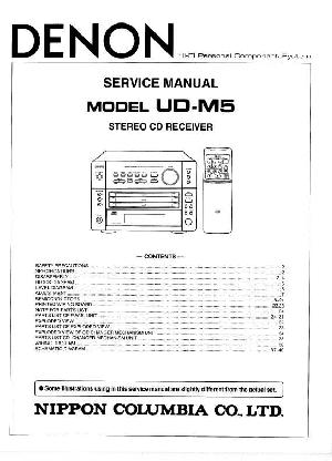 Сервисная инструкция Denon UD-M5 ― Manual-Shop.ru